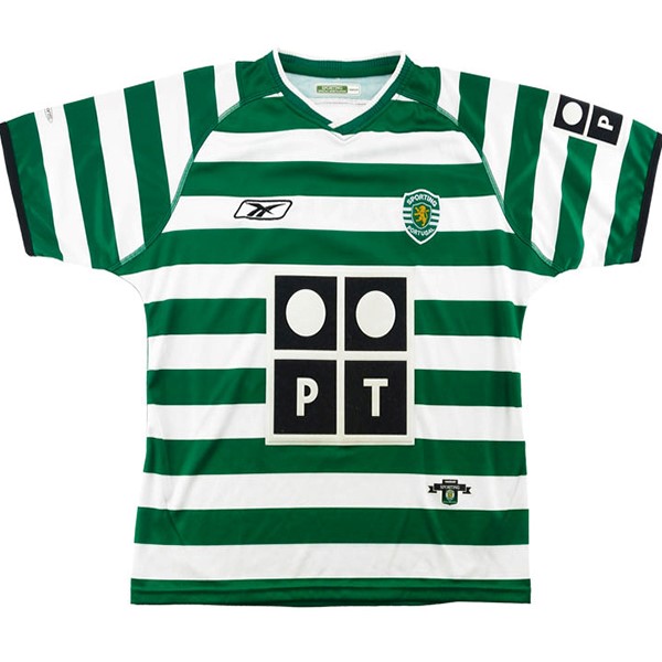 Camiseta Lisboa Primera equipación Retro 2003/04 Verde